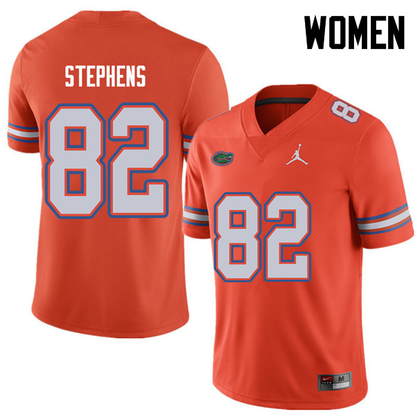 Jordan Brand Women #82 Moral Stephens Florida Gators College Football Jerseys Sale-Orange